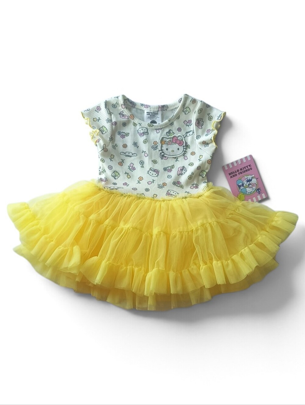 Sanrio Hello Kitty And Friends Floral Allover Print Tutu Dress Size 18 Months